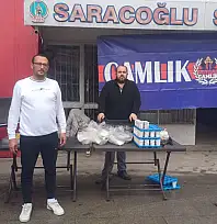 Ödemiş'te Çamlık Tayfa'dan Lokma ve Ayran Hayrı
