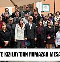 Ödemiş'te Kızılay'dan Ramazan Mesajı