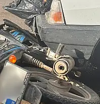 Ödemiş'te Korkutan Kaza: Motosiklet Sürücüsü Yaralandı