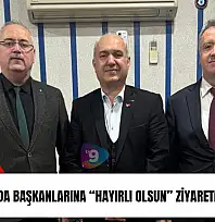 Ödemiş'te oda başkanlarına 'hayırlı olsun' ziyaretleri