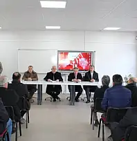 ÖDEMİŞ'TE OKUL VE KURUM MÜDÜRLERİ DEĞERLENDİRME TOPLANTISINDA BULUŞTU