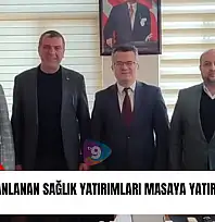 Ödemiş'te planlanan sağlık yatırımları masaya yatırıldı