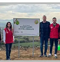 Ödemişli Gençler Karadoğan'da Fidan Dikti