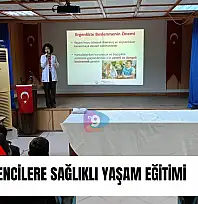 Öğrencilere sağlıklı yaşam eğitimi