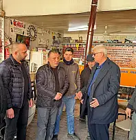 TAHİR SİLAY: 'GÖNÜL GÖNÜLE, EL ELE ESNAF ZİYARETLERİMİZ SÜRÜYOR'