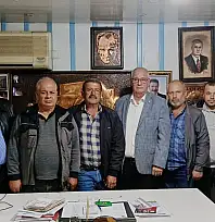 Tahir Silay, Ödemiş Şoförler Odası'nı Ziyaret Etti