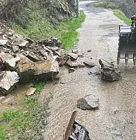 Tire Belediyesi'nde yoğun yağış mesaisi