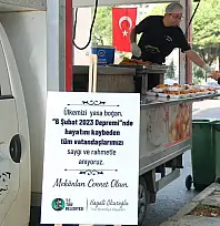 Tire'de 6 Şubat depremi anıldı