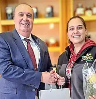 Tire Ticaret Odası Başkanı'ndan Başarılı Girişimciye Destek Ziyareti