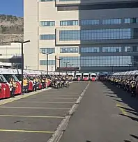 TİRE'YE 2 YENİ AMBULNS HİZMETE GİRDİ