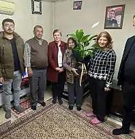 ÜLKÜ OCAKLARI ÖDEMİŞ'TEN ŞEHİT AİLELERİNE ZİYARET