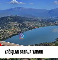 Yağışlar baraja yaradı