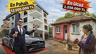 ÖDEMİŞ'TE KONUTTA AKIL ALMAZ FİYATLAR