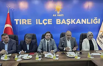 AK Parti'den Tire'de Bölgesel Yerel Yönetimler Toplantısı