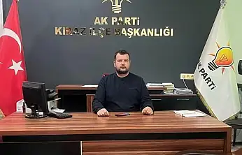 AK Parti Kiraz İlçe Başkanı İsmail Çavuş'tan İzmir Büyükşehir'e Su Yanıtı