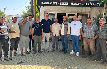 AK Parti Ödemiş İlçe Başkanı Öncel'den Yaylalara Ziyaret