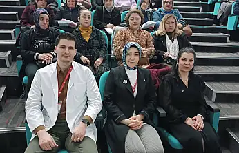 AK PARTİ ÖDEMİŞ KADIN KOLLARI'NDAN ERKEN TEŞHİS SEMİNERİNE KATILIM