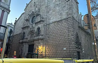 Barselona Şehir Merkezi Işıklar İçinde