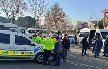 BAYINDIR'DA TAŞIMA SERVİS ARAÇLARINA DENETİM