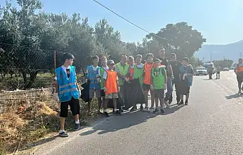 Bayındır'da Yangınlara Karşı Farkındalık İçin Çevre Temizliği Etkinliği Düzenlendi