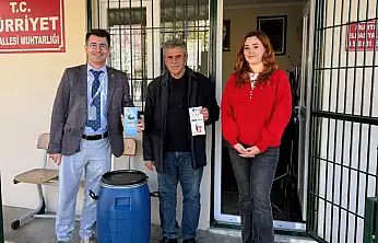 Bitkisel Atık Yağ Toplama Projesine Muhtarlar da Dahil Edildi