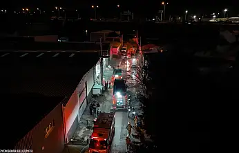 Buca'da Mobilya Atölyesinde Yangın Paniği