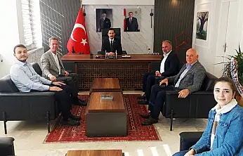 CHP Beydağ İlçe Yönetiminden Kaymakam Saka'ya Ziyaret