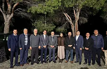 CHP KÜÇÜK MENDERES HAVZASI İLÇE BAŞKANLARI ÖDEMİŞ'TE BİR ARAYA GELDİ