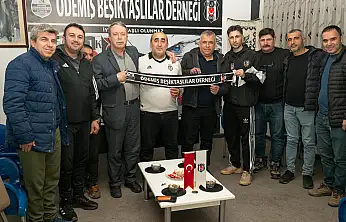 DEMİRCİ ODASI BAŞKAN ADAYI ERDEM DERYA'DAN BEŞİKTAŞLILAR DERNEĞİ'NE ZİYARET