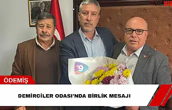 Demirciler Odası'nda birlik mesajı