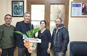 EĞİTİM İŞ'TEN TİRE BİLSEM'E ANLAMLI ZİYARETEĞİTİM İŞ'TEN TİRE BİLSEM'E ANLAMLI ZİYARET