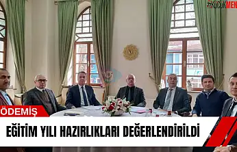 Eğitim yılı hazırlıkları değerlendirildi