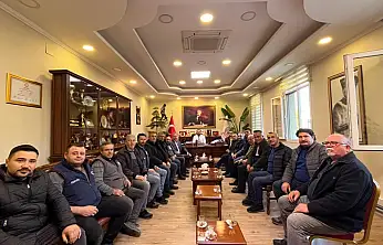 ERDEM DERYA'DAN BAŞKAN TURAN'A ZİYARET