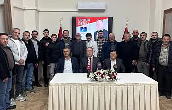 ERDEM DERYA ÖDEMİŞ MADENİ İŞLER VE DEMİRCİLER ODASI BAŞKANLIĞINA ADAYLIĞINI AÇIKLADI