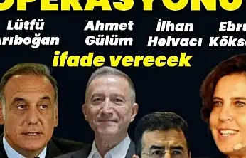 FUTBOLDA FETÖ OPERASYONU: 4 İSİM İFADE VERECEK