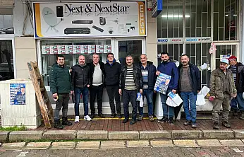 HAKAN GÜÇLÜ ÖDEMİŞ'TE SAHAYA İNDİ: CADDE CADDE, MAHALLE MAHALLE TEMAS