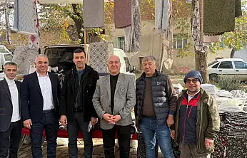 HÜSEYİN DÖNER ESNAFIN YANINDA: ZİYARETLER SÜRÜYOR