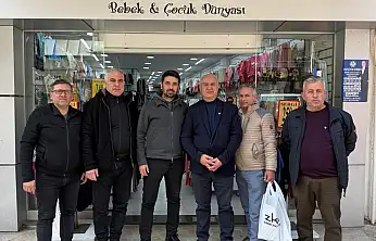 HÜSEYİN DÖNER ÖDEMİŞ'TE ESNAFIN KAPISINI TEK TEK ÇALIYOR