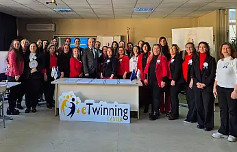 İZMİR ETWİNNİNG İNOVASYON EKİBİ TOPLANTISI ÖDEMİŞ'TE GERÇEKLEŞTİRİLDİ