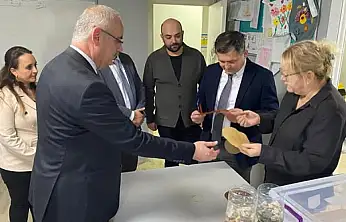 Kaymakam Erdoğan, Ödemiş Bilim ve Sanat Merkezi'ni Ziyaret Etti