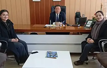 KİRAZ'DA EĞİTİMDE İŞ BİRLİĞİ ZİYARETİ GERÇEKLEŞTİ