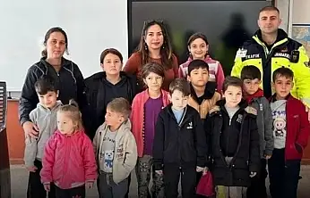 Kiraz'da Miniklere Trafik Bilinci Aşılandı