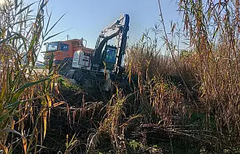 Kiraz'da yağışlara karşı teyakkuz