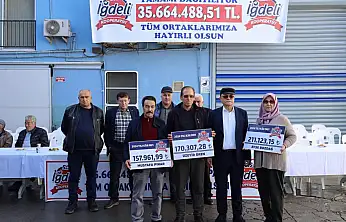 KİRAZ İĞDELİ KOOPERATİFİ'NDE 'BİRLİKTEN KUVVET DOĞAR' TABLOSU