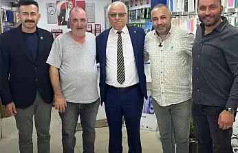 MHP Tire Teşkilatı, Esnafla Buluşmalarını Sürdürüyor