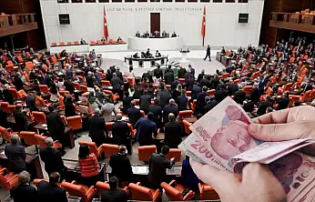 MİLLETVEKİLİ MAAŞLARINDA YENİ DÜZENLEMEYLE 450 BİN TL'YE ÇIKTI