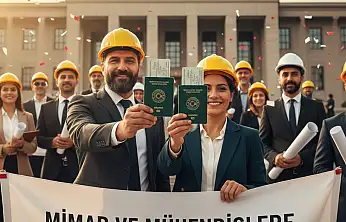 MİMAR VE MÜHENDİSLERE YEŞİL PASAPORT YOLU AÇILIYOR