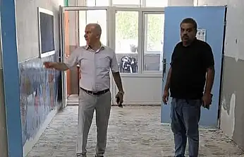 Müdür Serdar Ökay'dan İsmet İnönü Ortaokulu'na İnceleme Ziyareti