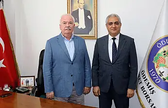 Ödemiş Cumhuriyet Başsavcısı Mehmet Karabulut'tan Ödemiş Ticaret Borsası'na Ziyaret