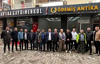Ödemiş demirciler odası seçimleri öncesi Erdem Derya'dan mahalle buluşması